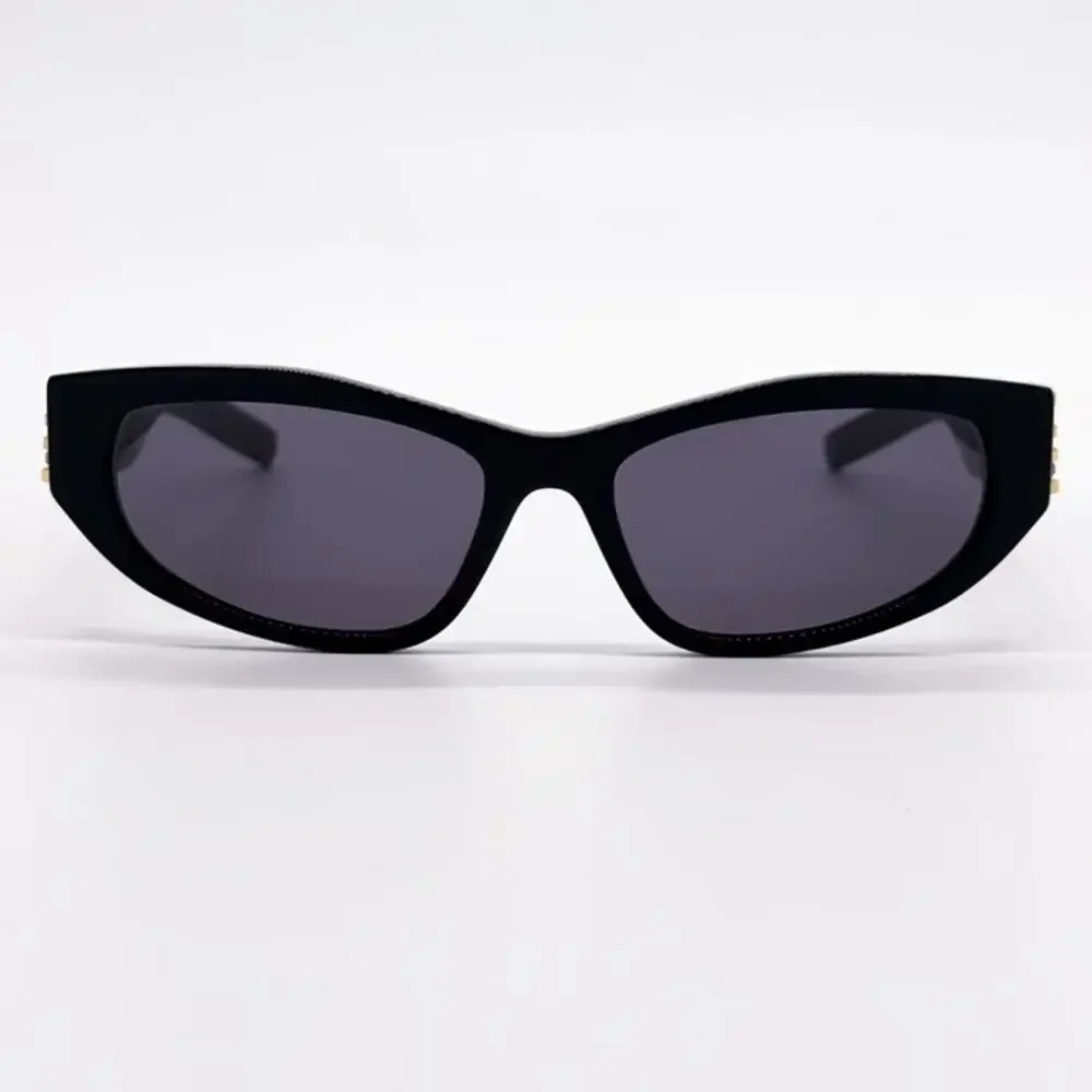 New! Givenchy Elegant Black Sunglasses with Crystals, GV40078I 01A, Authentic